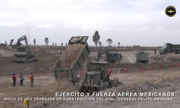 Inicio de los trabajos de construcción del Aeropuerto General Felipe Ángeles