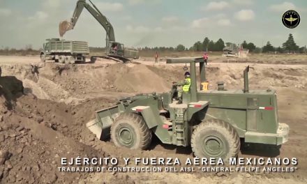 Avance en la Construcción del Aeropuerto Internacional General Felipe Ángeles 27 octubre 2019