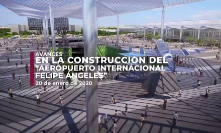 Avance en la Construcción del Aeropuerto Internacional General Felipe Ángeles 20 de Ene. de 2020