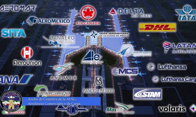 Visita a la obra por dependencias, organismos y aerolíneas comerciales y de carga