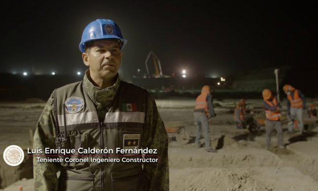 Estacionamiento y terminal intermodal de transporte terrestre del AIFA