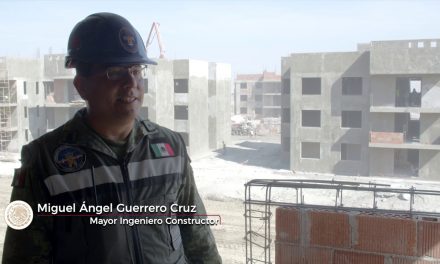 Este año se termina de construir la Unidad Habitacional Militar de Santa Lucía