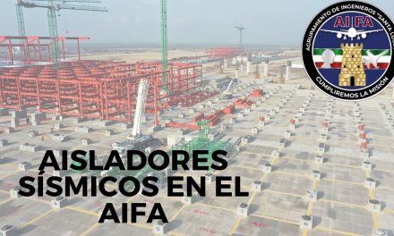 El AIFA tendrá 1,315 aisladores sísmicos en su Edificio Terminal de Pasajeros