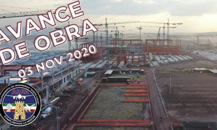 Avance en la Construcción del Aeropuerto Internacional General Felipe Ángeles 03 Nov. 2020