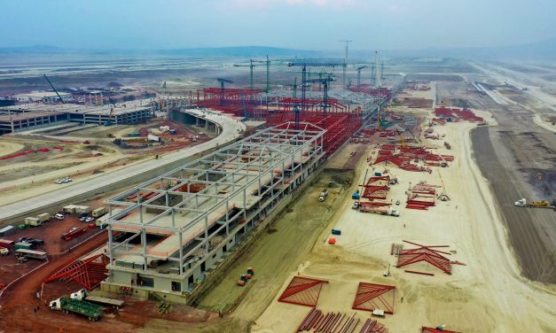 Avance en la Construcción del Aeropuerto Internacional General Felipe Ángeles 21 Dic. 2020