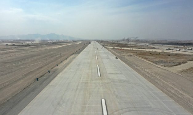 Avance en la Construcción del Aeropuerto Internacional General Felipe Ángeles 11 enero 2021