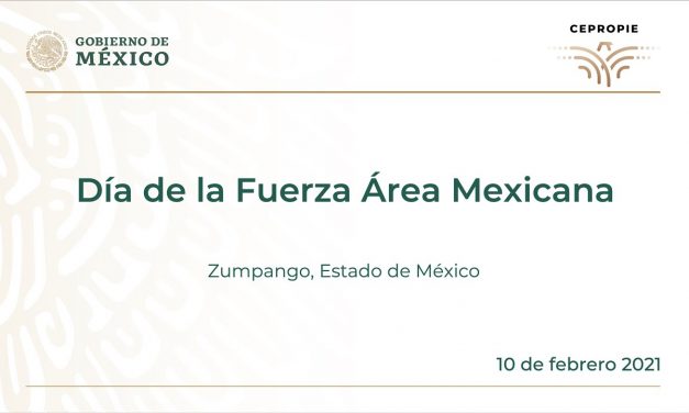 Día de la Fuerza Aérea Mexicana. Inauguración instalaciones BAM No. 1