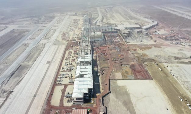 Avance en la Construcción del Aeropuerto Internacional General Felipe Ángeles 01 Marzo 2021