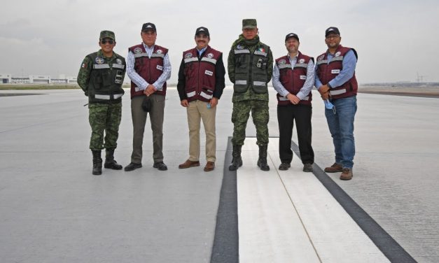 Cámara Mexicana de la Industria de la Construcción visita al AIFA