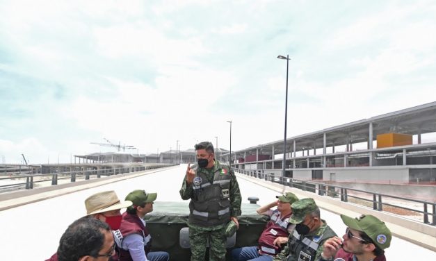 Directivos del Grupo Aeroportuario Centro Norte visitaron el AIFA