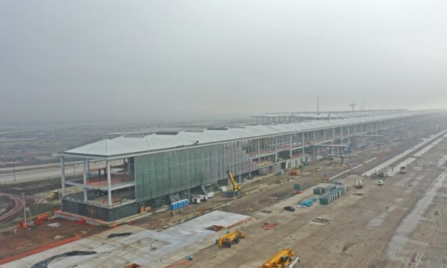 Avance en la Construcción del Aeropuerto Internacional General Felipe Ángeles 12 Jul. 2021