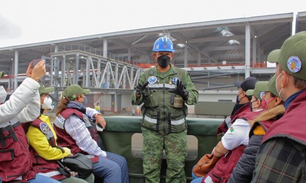 Grupo Hotelero y personal de la Asociación Mexicana de Agentes de Carga visitan el AIFA
