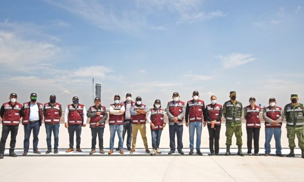 Miembros de COPARMEX visitan el AIFA