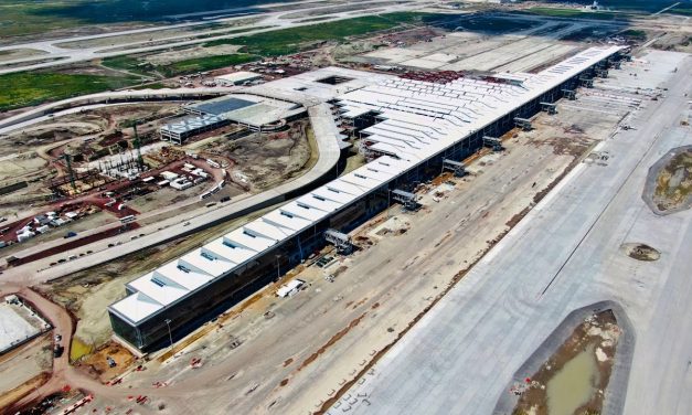 Avance en la Construcción del Aeropuerto Internacional General Felipe Ángeles 13 Sep. 2021