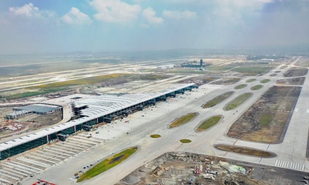 Avance en la Construcción del Aeropuerto Internacional General Felipe Ángeles 01 Nov. 2021