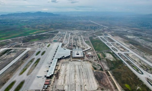 Avance en la Construcción del Aeropuerto Internacional General Felipe Ángeles 15 Nov. 2021