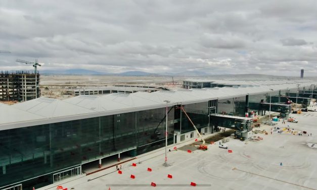 Avance en la Construcción del Aeropuerto Internacional General Felipe Ángeles 29 Nov. 2021