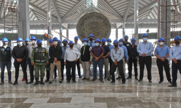 Empresas arrendadoras de vehículos interesados en participar en el AIFA conocieron el avance