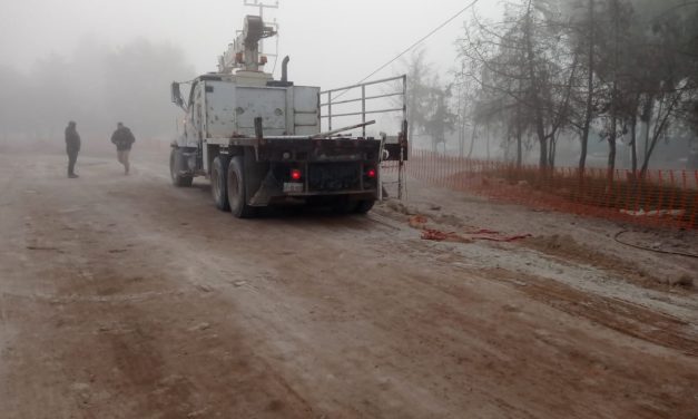 El Agrupamiento de Ingenieros “Felipe Ángeles” informa sobre incidente en que se vieron involucrados trabajadores