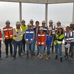 Estudiantes y docentes de Ingeniería Civil de la Universidad La Salle visitan el AIFA