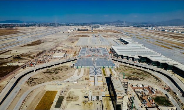 Avance en la Construcción del Aeropuerto Internacional General Felipe Ángeles 17 Enero 2021
