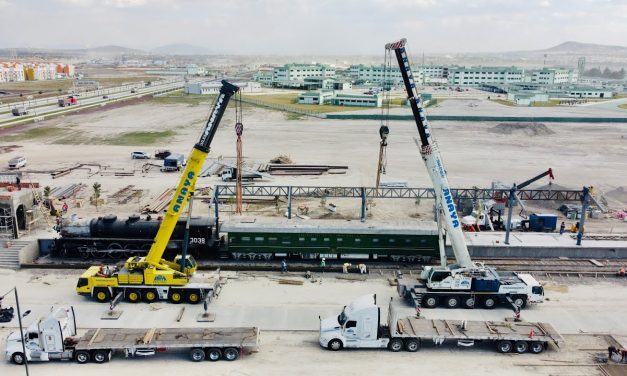 Tren Presidencial Olivo en el AIFA